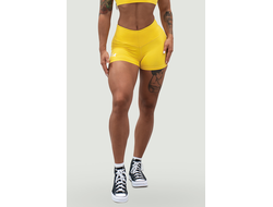 Шорты HIGH WAISTED SHORTS 5″ GYM HERO 582 Желтые