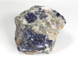 Содалит, необработанный "дикий" образец, Бразилия (42*40*34 мм, 77 г) №35201