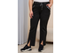 Мягкие женские брюки стиля &quot;спортшик&quot;  ФУРОР Артикул: 723121 (цвет черный) Размеры 50-66