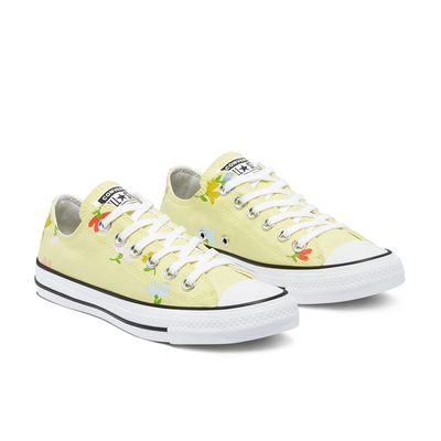 Converse floral low top sales