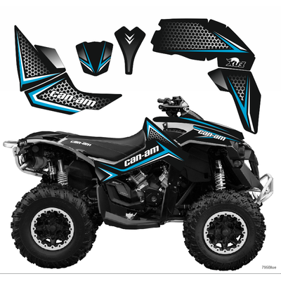 Наклейки на квадроцикл Can-am BPR Renegade #795