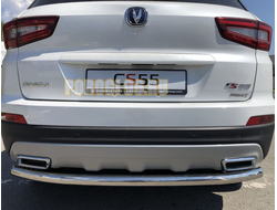 Защита заднего бампера d60 для Changan CS55 2018-