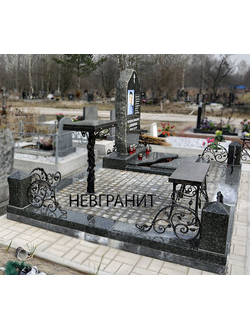 Комбинированная ограда 5