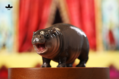 Бегемотик Му Денг - Коллекционная фигурка 1/6 Baby Hippo Figurine (JXK256) - JXK