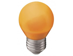 Ecola шар G45 E27 2W Оранжевый матов. 70x45 K7CY20ELB