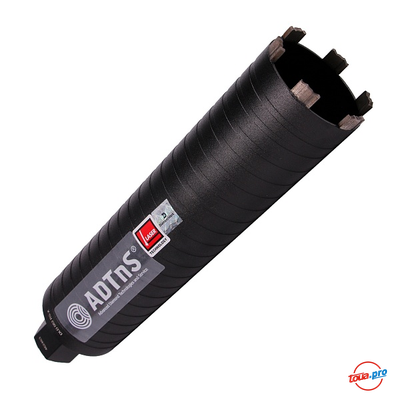 Алмазная коронка сухого сверления DDS-W 052x300-4x1 1/4 UNC DLD 052 RS-TX