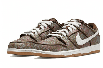 Nike SB Dunk Low Pro Paisley Brown сбоку