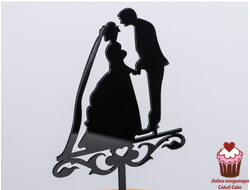 Топпер "Пара" черный, акрил