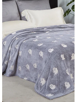 Плед Cleo "БАМБУК НЕОН" евро микрофибра 200х220 200/026-PBN