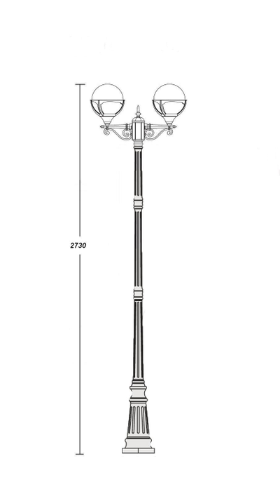Светильники садово-парковые GENOVA 2