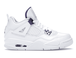 Nike Air Jordan 4 Court  Purple Metallic (Белые) Арт2 фото