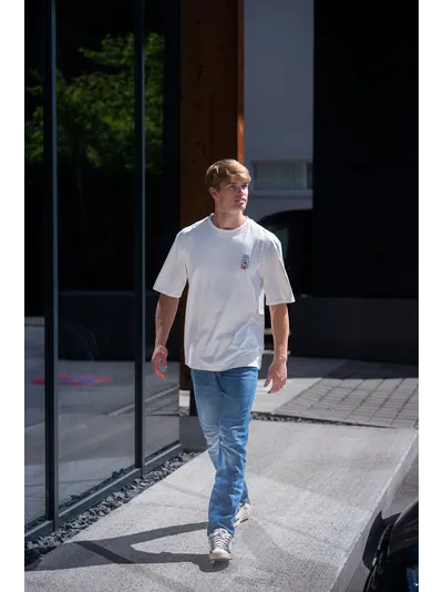 Футболка Van Deer Essential T-Shirt OFF WHITE Размер XXL