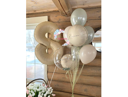 Цифра + Фонтан с Баблсом