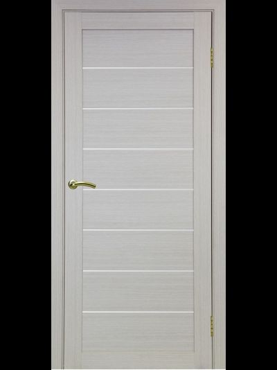 OPTIMA PORTE/ TURIN 508 ЯСЕНЬ СЕРЕБРИСТЫЙ/ ПОЛОТНО ОСТЕКЛЕННОЕ