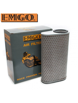 Фильтр воздушный EMGO 12-90348 для Honda CB600 F/FA-7,8,9,A,B,C,D Hornet 07-13 CBF600 N/NA-8,9,A,B 08-11 CBF600 S/SA-8,9,A,B,C ABS 08-12 CBR600 F/FA-B,C,D 11-13 CBR600 FA-B (ABS) 11 17210-MFG-D00, 17210-MFG-D01, 17210-MFG-D02