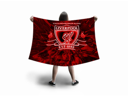 Флаг большой Ливерпуль, Liverpool FC №13