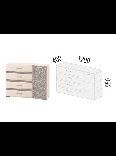 Тумба-комод Фреска 66.33
