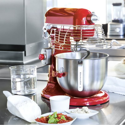 Миксер KitchenAid Professional, чаша 6,9 л., красный 5KSM7990XEER, KitchenAid