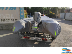 Тент на лодку Polar Bird модель PB-420E 2020 г.  пол-стеклокомпозит