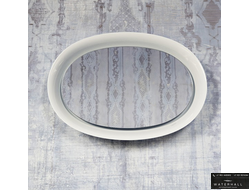 Laufen New Classic Зеркало в керамической раме с подсведкой LED 500х80х700 мм, цвет: белый глянцевый
