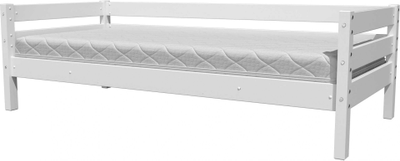 Кровать Глория дуб белый (Бравомебель)