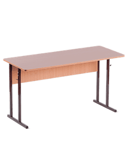 Стол ученический 2-местный нерегулируемый на квадратной трубе