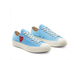 Кеды Converse Chuck Taylor 70 Ox Play голубые низкие с сердечком 168303C фото