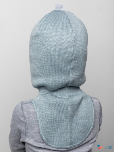 Шапка-шлем "NK"   20101-01, цвет серый р. 52-54