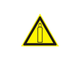 Знак безопасности W19 Газовый баллон, плёнка, 200х200