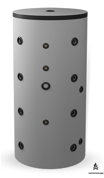 БУФЕРНЫЙ БАК 500 Л, 1 ЗМЕЕВИК, НЕЭМАЛИРОВАННЫЙ