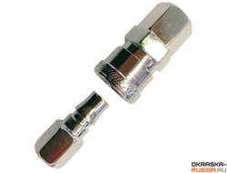 Соединение быстросъемное для воздушных шлангов