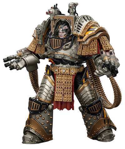 Пертурабо, примарх Железных Воинов (Warhammer Horus Heresy) - КОЛЛЕКЦИОННАЯ ФИГУРКА 1/18 Iron Warriors Perturabo, Primarch of the IVth Legion (JT01819) - JOYTOY