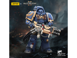 Ультрамарин в тяжелой броне (Warhammer 40K) - КОЛЛЕКЦИОННАЯ ФИГУРКА 1/18 Ultramarines: Heavy Artificer Armor with Relic Multi-Melt (JT02830) - JOYTOY
