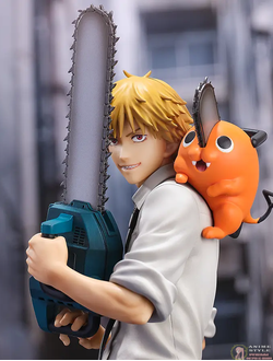 Фигурка 1/7 Дэндзи (Denji, Pochita S-Fire)