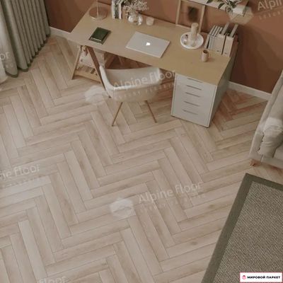 Ламинат Alpine Floor Herringbone 12 Pro Берри LF106-13 34 класс толщина 12 мм с фаской 1.1017 м2