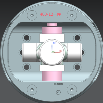 Индексный поворотный патрон, поворотный патрон, Расточка корпуса запорной арматуры,