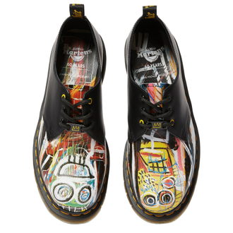 Полуботинки Dr. Martens 1461 Basquiat черные