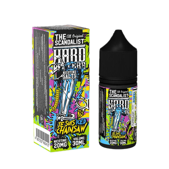 THE SCANDALIST HARDHITTERS SALT (STRONG) 30ml - JE SUIS CHAINSAW ICED (ЛЕДЯНЫE ДЫНЯ И ПАПАЙЯ)