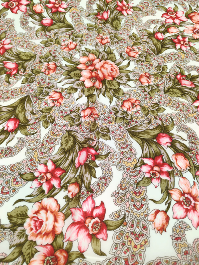 Павловопосадский платок У родного дома 1980-0