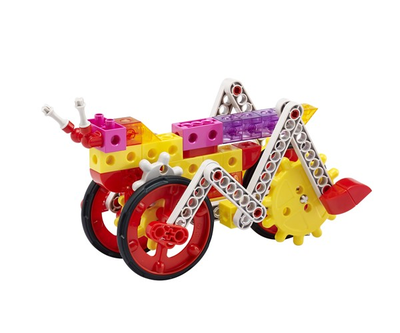 Занимательные шестеренки «Животные». (122 детали). Набор конструкторский.