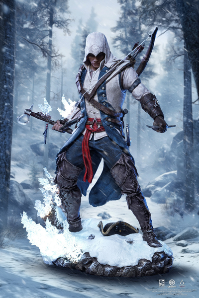 ПРЕДЗАКАЗ - Коннор Кенуэй (Assassin's Creed 3)  - Коллекционная СТАТУЯ 1/8 Assassin’s Creed Animus Connor Kenway (PA050AC) - PureArts ?ЦЕНА: 21500 РУБ.?