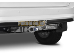 Фаркоп BERG шар F, с нерж. накладкой, 1500/75 кг. для Toyota Fortuner (кроме TRD), 2017-