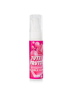 30021 Интимный гель TUTTI-FRUTTI BUBBLE GUM 30 г