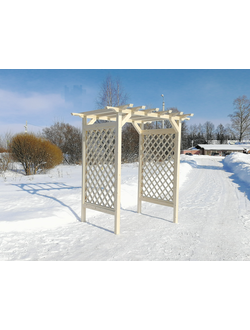Садовая арка деревянная 70х70 брус