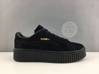 Puma Creeper by Rihanna белые черные, замша (37-41) Арт. 010МF