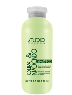 KAPOUS Studio Шампунь для волос с маслами Авокадо и Оливы