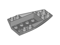 Wedge 6 x 4 Triple Inverted Curved, Light Bluish Gray (43713 / 4180464)