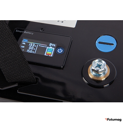 Литиевый тяговый аккумулятор Gelbert LiFePO4 (12V/80Ah/80А/600Wh) BT/Display