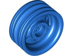 Wheel 30mm D. x 14mm, Blue (56904 / 6465332)