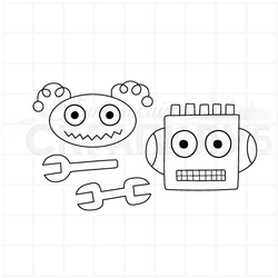 штамп робот